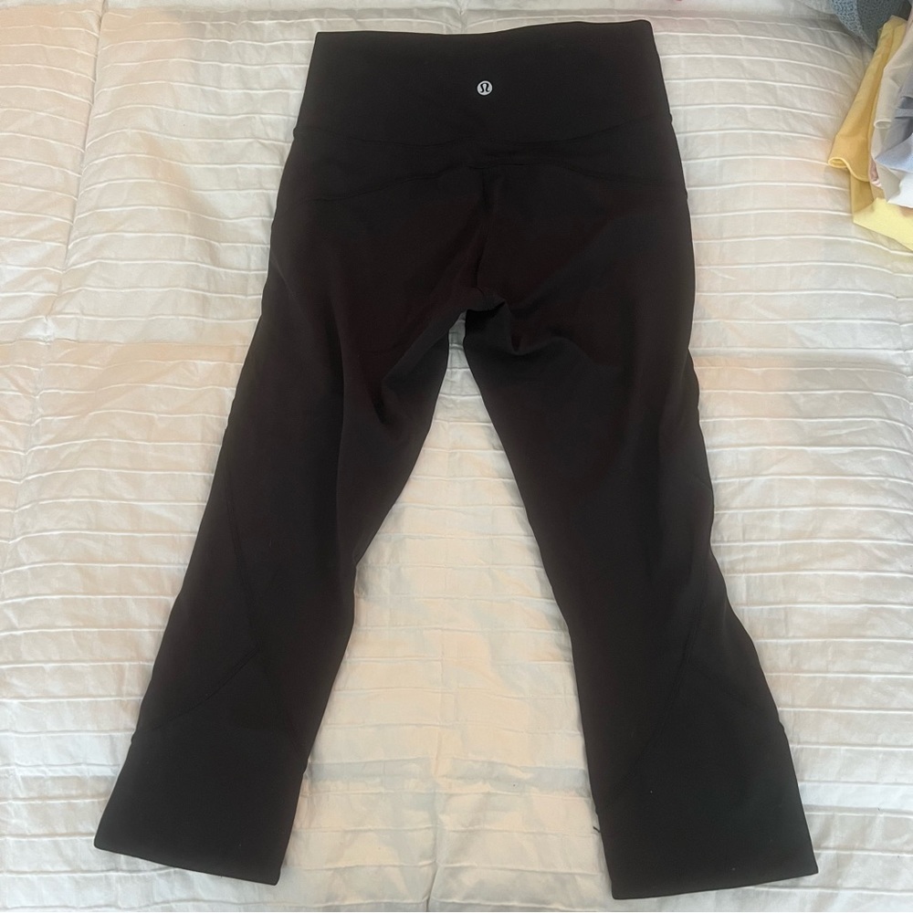 Lululemon crop leggings 21 black